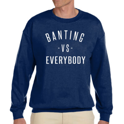 Banting VS Everybody - Gildan Heavy Blend™ Crewneck Sweatshirt Thumbnail