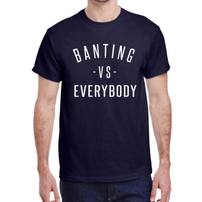 Banting VS Everyone - Adult Heavy Cotton 5.3 oz. T-Shirt Thumbnail