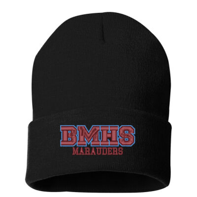 BMHS - Sportsman Solid 12" Cuffed Beanie Thumbnail
